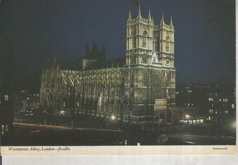 Postal 015853: Westminster Abbey, London