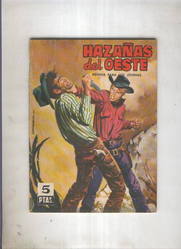 Hazañas del Oeste numero 076: Cabalgando hacia la trampa (A.Perez)