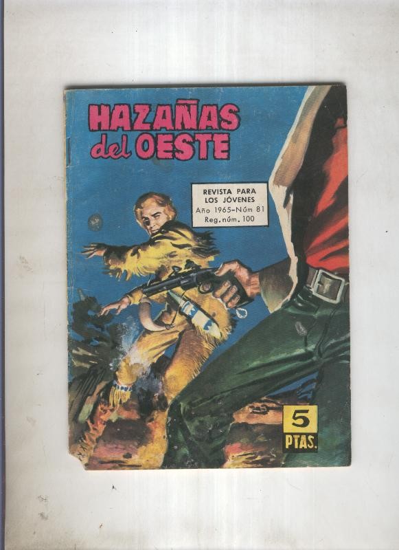 Hazañas del Oeste numero 081: Oro de Ley (Perez)