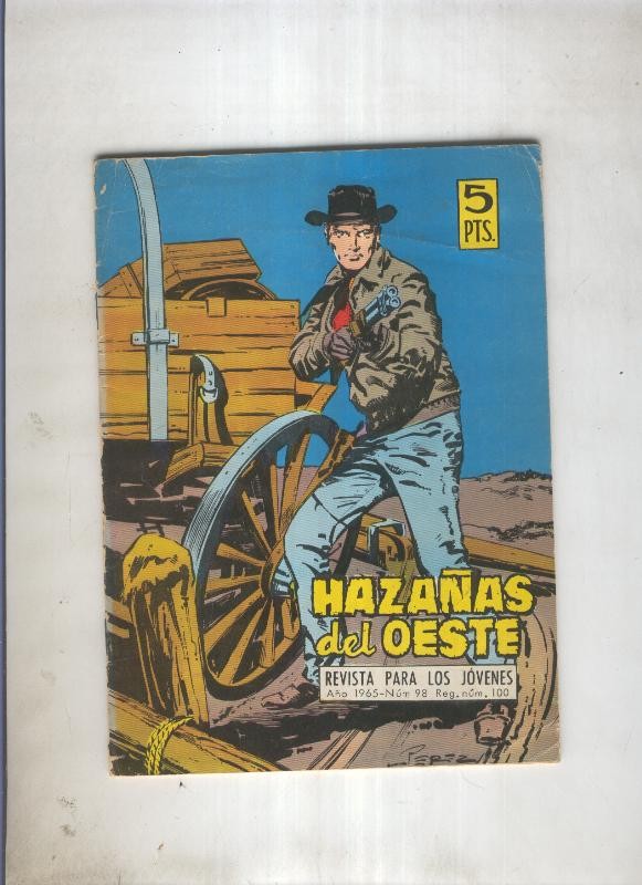 Hazañas del Oeste numero 098: la hora de la justicia (Delmas)