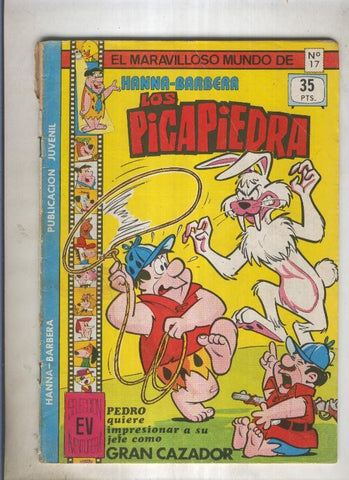 El Maravilloso mundo de Hanna Barbera numero 17: Los picapiedras