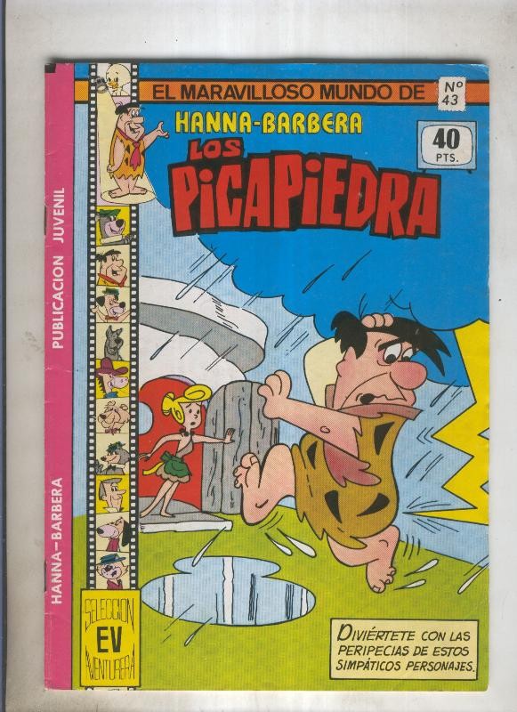 El Maravilloso mundo de Hanna Barbera numero 43: Los picapiedras