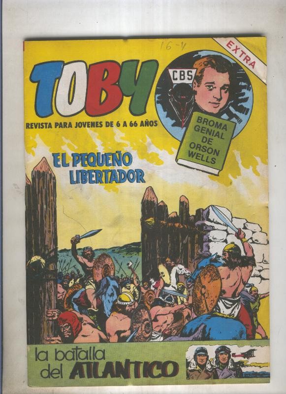 Toby numero 16 (numerado 1 en trasera)