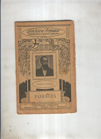 Poesies de Frederich Rahola
