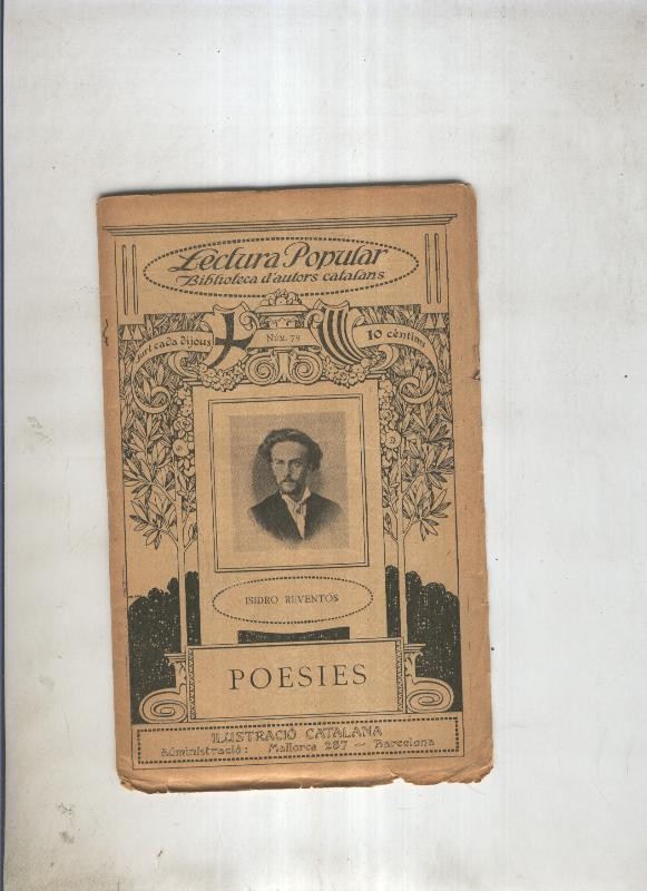 Poesies de Isidro Reventos