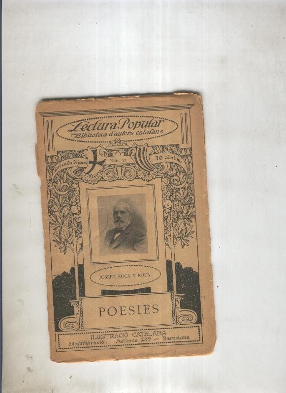 Poesies de Joseph Roca y Roca