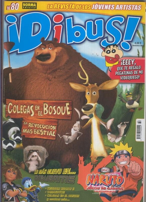 Dibus revista numero 080 con poster dedicado a Ultimate Alliance