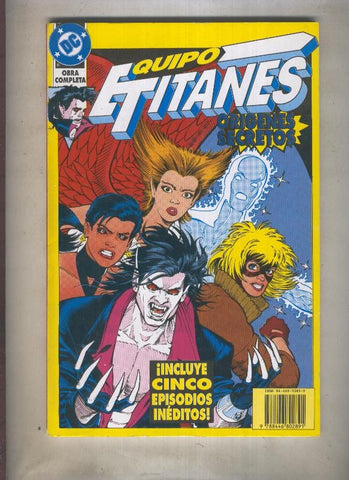 Equipo Titanes: Origenes secretos (numerado 1 en interior cubierta)