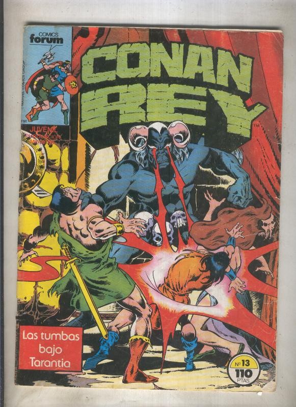 Conan Rey numero 13 (numerado 1 en trasera)