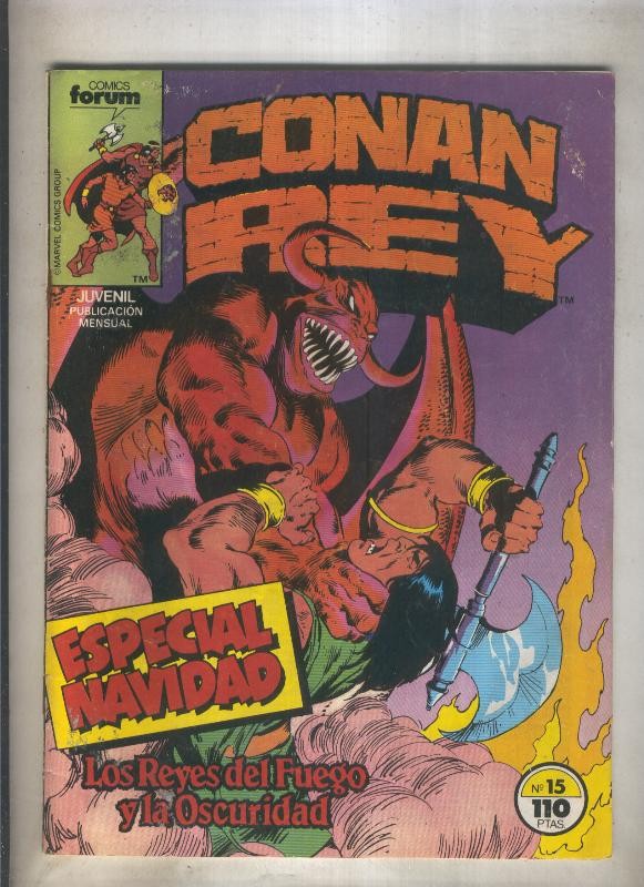 Conan Rey numero 15 (numerado 1 en trasera)