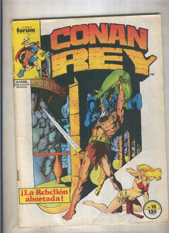 Conan Rey numero 18 (numerado 1 en trasera)