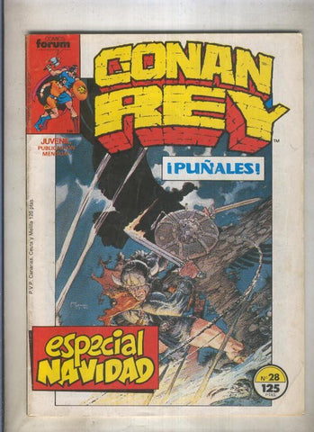 Conan Rey numero 28 (numerado 1 en trasera)