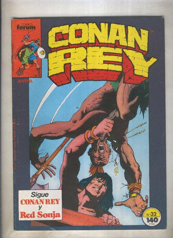 Conan Rey numero 32 (numerado 1 en trasera-aviejado)