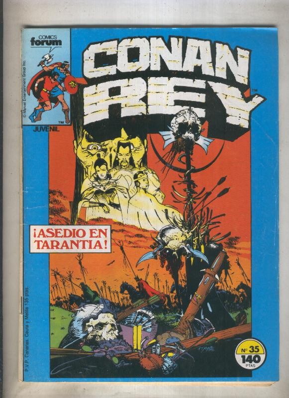Conan Rey numero 35 (numerado 1 en trasera)