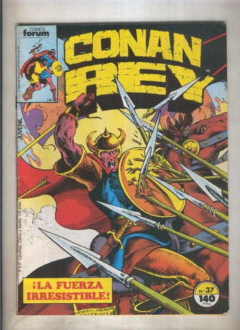 Conan Rey numero 37 (numerado 1 en trasera)