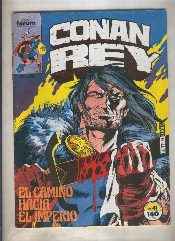 Conan Rey numero 41 (numerado 1 en trasera)