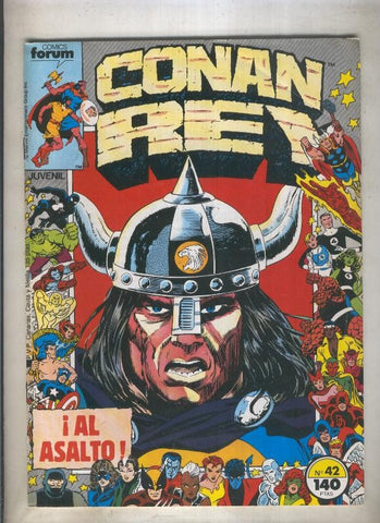 Conan Rey numero 42 (numerado 1 en trasera)