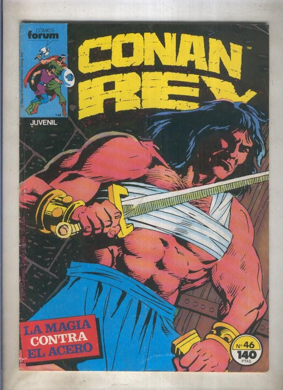 Conan Rey numero 46 (numerado 1 en trasera)