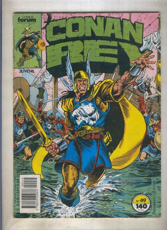 Conan Rey numero 49 (numerado 1 en trasera)