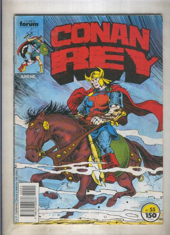 Conan Rey numero 55 (numerado 1 en trasera)