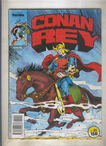 Conan Rey numero 55 (numerado 1 en trasera)