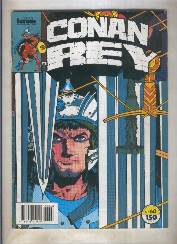 Conan Rey numero 60 (numerado 1 en trasera)