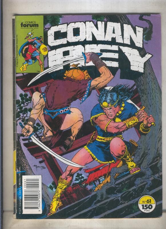 Conan Rey numero 61 (numerado 1 en trasera)