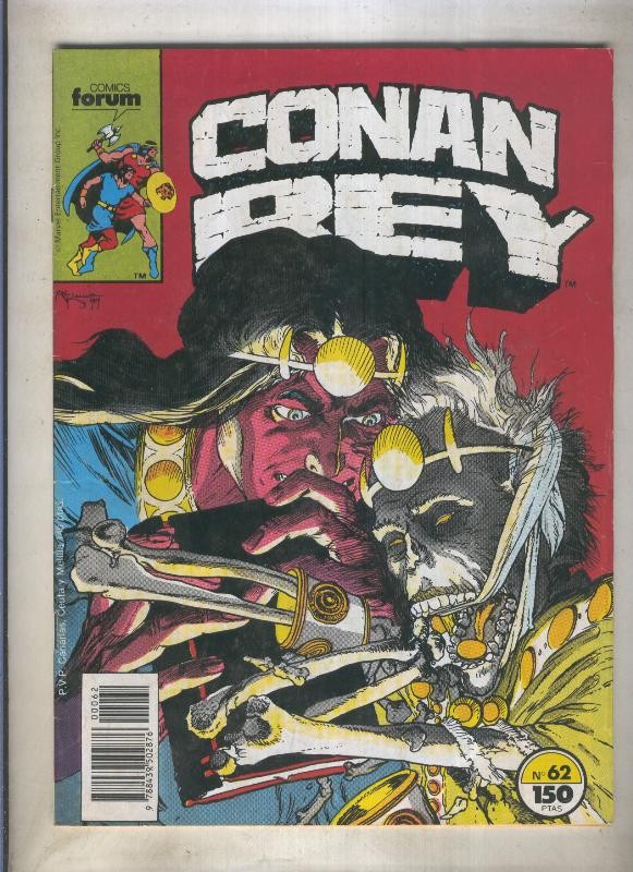 Conan Rey numero 62 (numerado 1 en trasera)