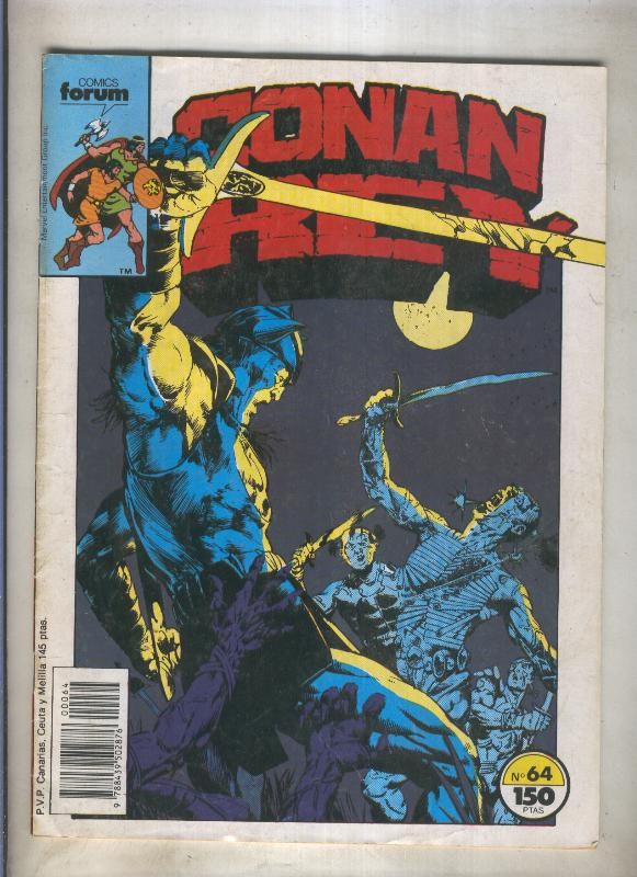 Conan Rey numero 64 (numerado 1 en trasera)
