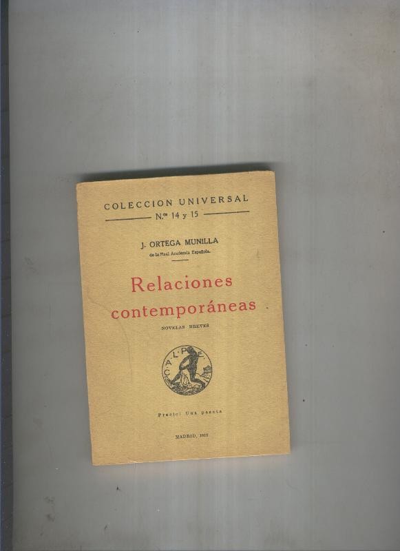 Relaciones contemporaneas