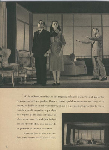 En la ardiente oscuridad: Teatro Nacional Maria Guerrero
