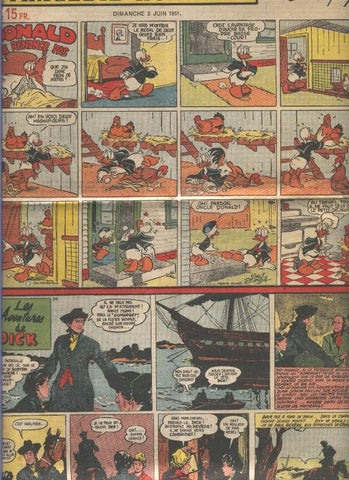 Suplemento comic diario frances : Donald numero 219