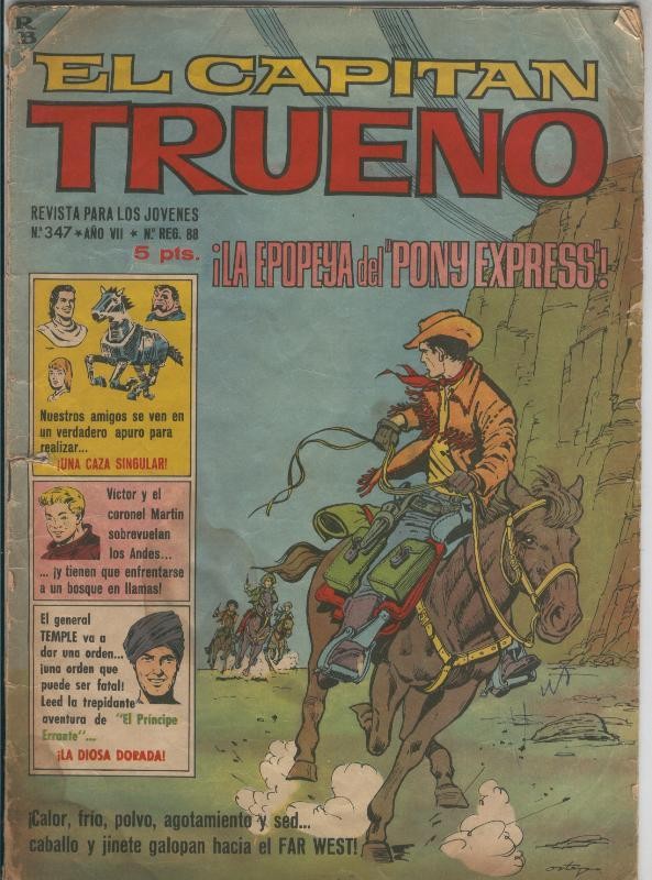 El Capitan Trueno extra numero 347