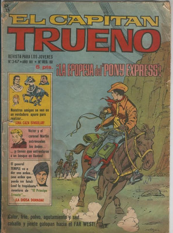 El Capitan Trueno extra numero 347