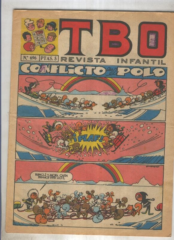 TBO numero 696: Conflicto en el polo (Moreno)
