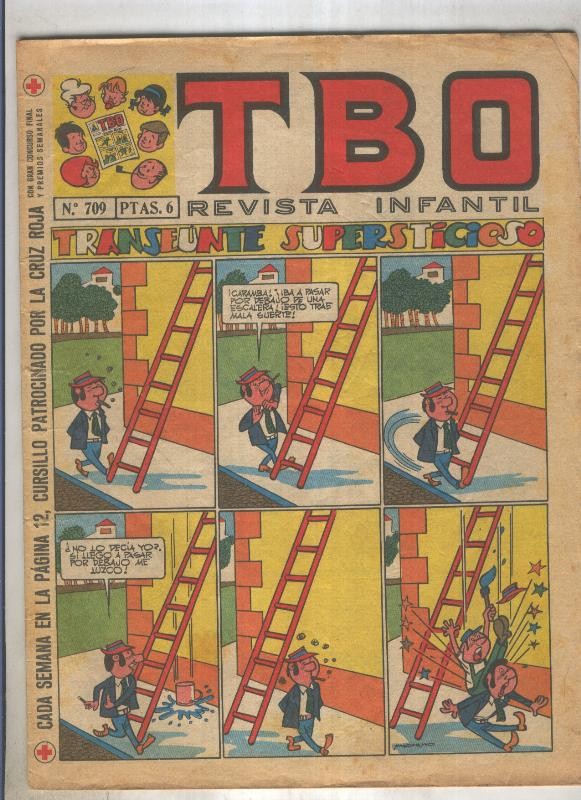 TBO numero 709: Transeunte supersticioso (Moreno)