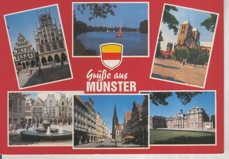 Postal 015865: Vistas varias de Munster