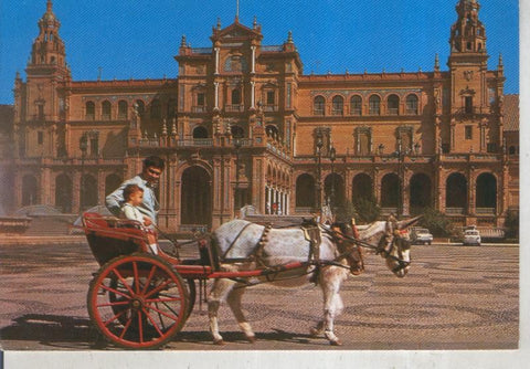 Postal 015867: Plaza de España en Sevilla