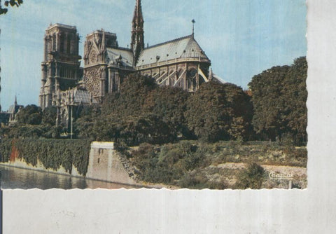 Postal 015877: Rio Sena y Notre Damme en Paris
