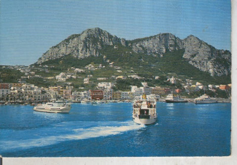 Postal 015892: Vista de Capri desde el mar