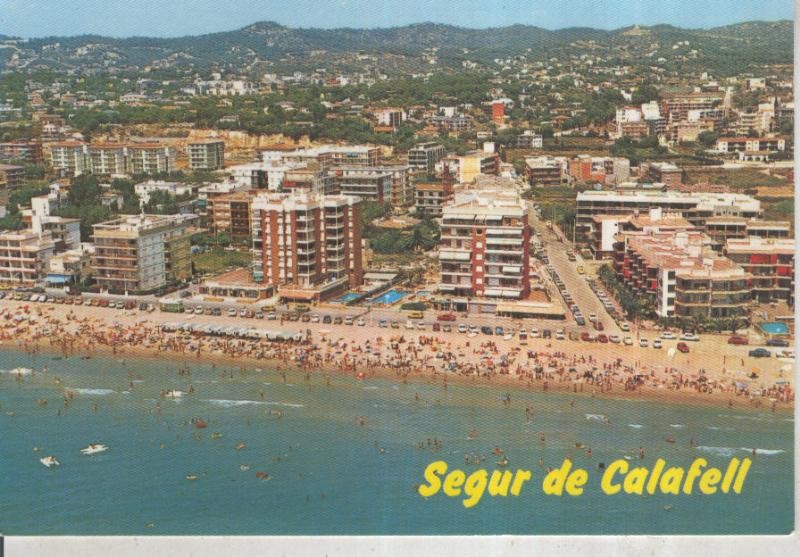 Postal 015896: Vista aerea de Segur de Calafell, Tarragona