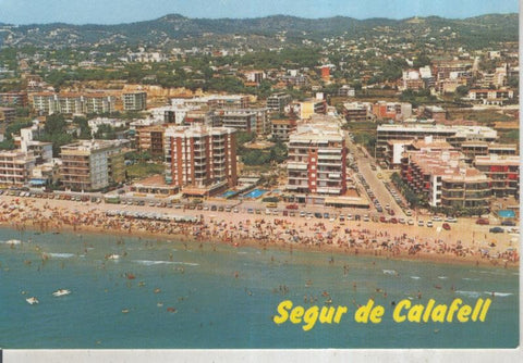 Postal 015896: Vista aerea de Segur de Calafell, Tarragona