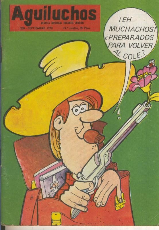 Aguiluchos numero 238, septiembre 1978