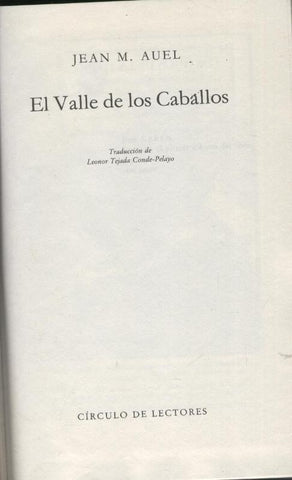 El valle de los caballos