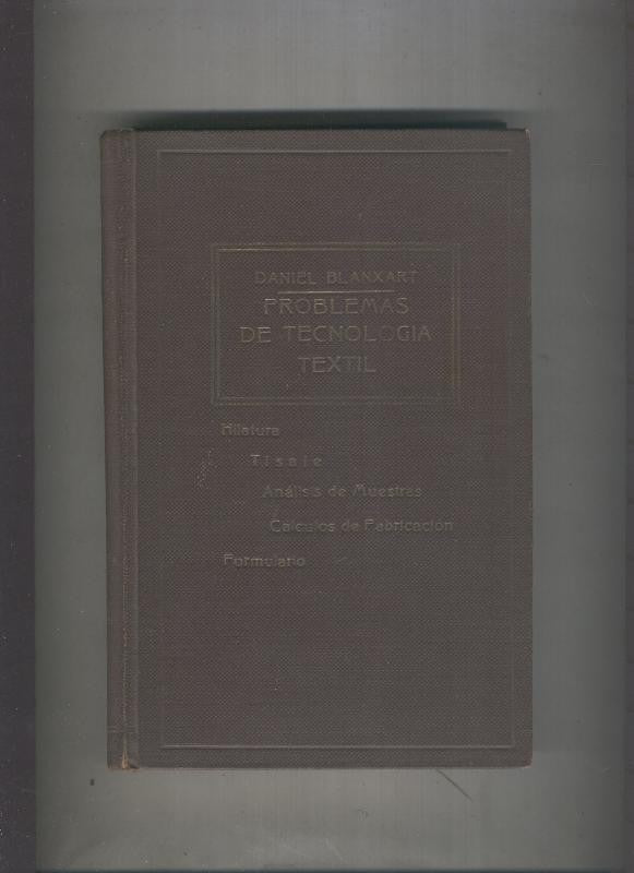 Problemas de tecnologia Textil