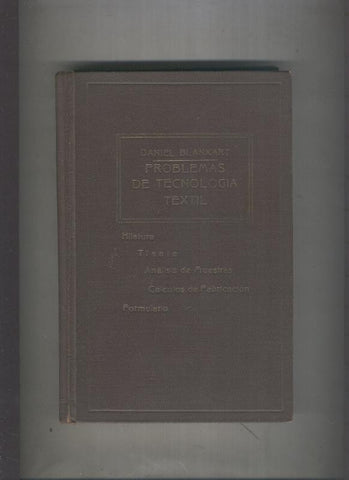 Problemas de tecnologia Textil