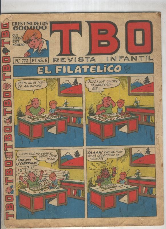 TBO numero 772: El filatelico (Ayne)