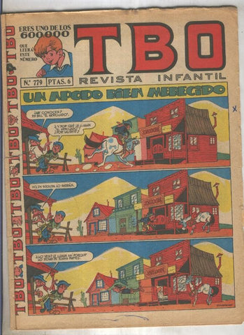 TBO numero 779: Un apodo bien merecido (Moreno)