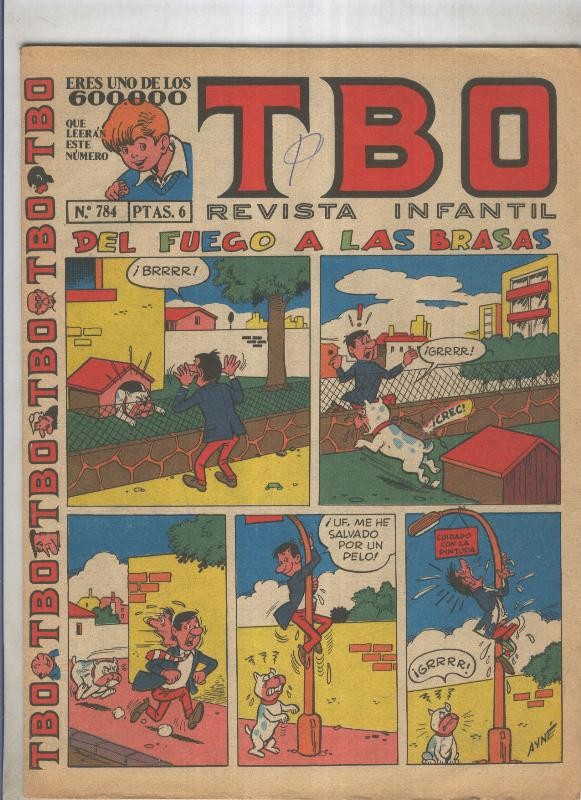 TBO numero 784: Del fuego a las brasas (Ayne(