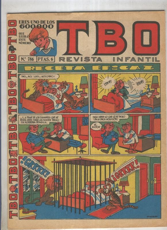 TBO numero 786: Receta eficaz (Moreno), (numerado 3 en trasera)
